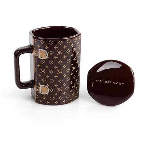 louis vuitton lv mug.